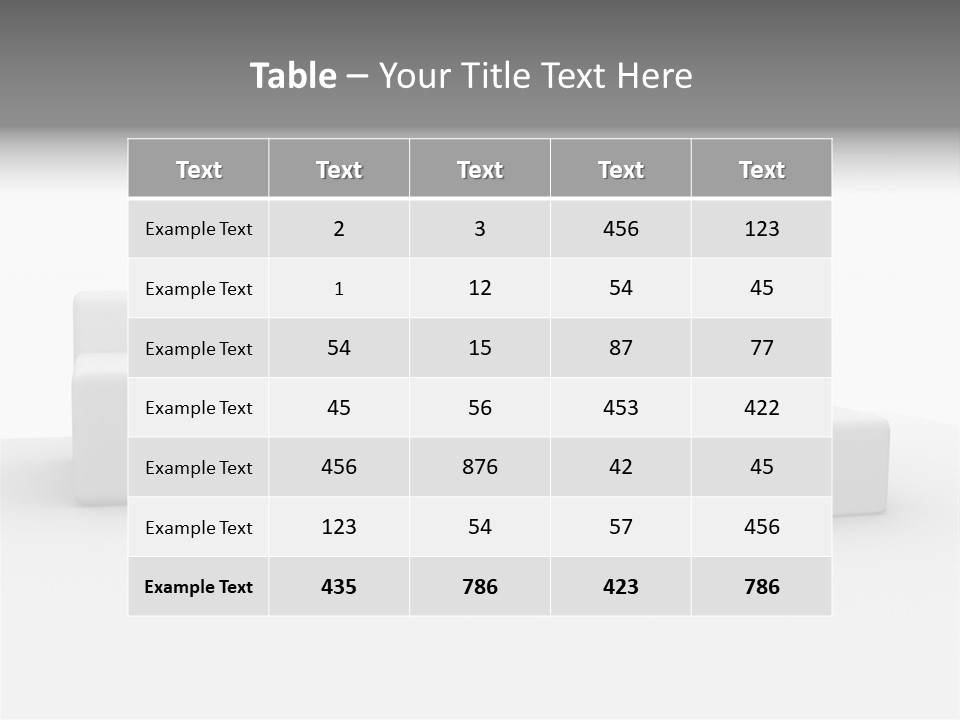 Object Relax Room PowerPoint Template