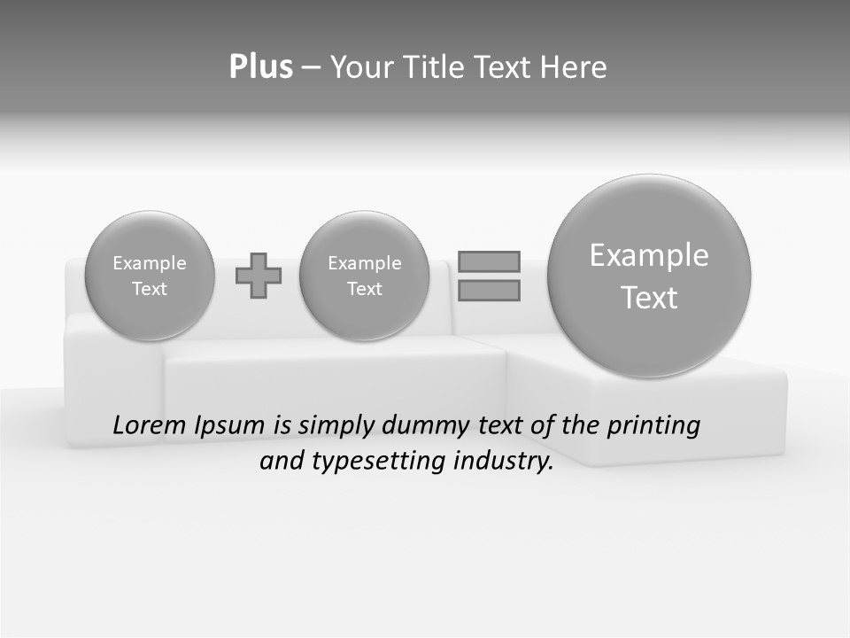 Object Relax Room PowerPoint Template