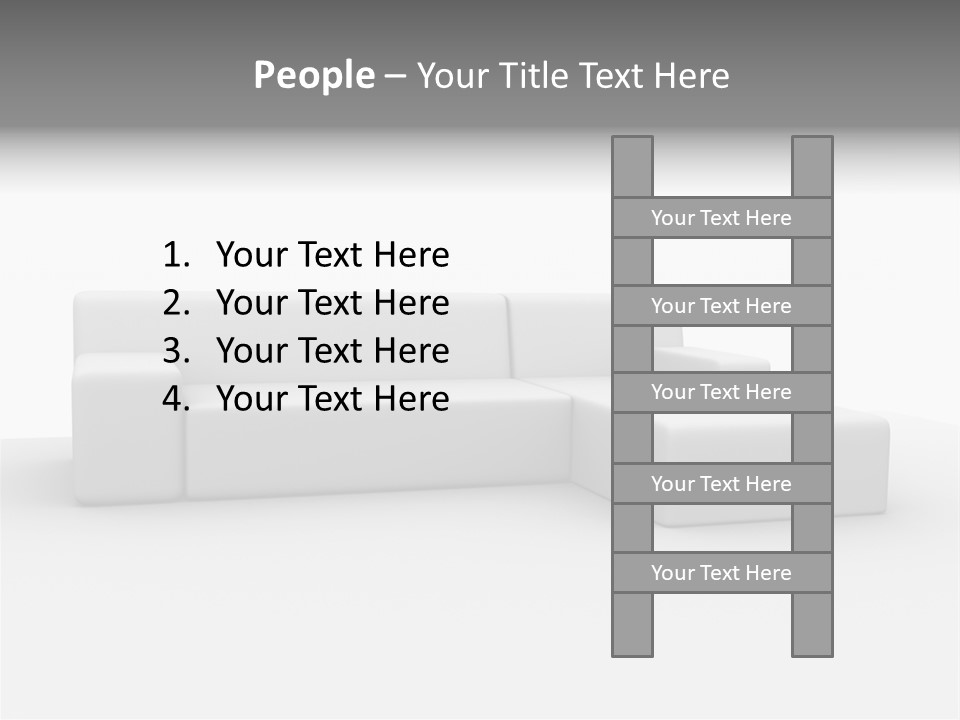 Object Relax Room PowerPoint Template