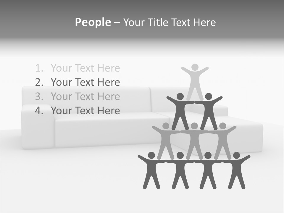 Object Relax Room PowerPoint Template