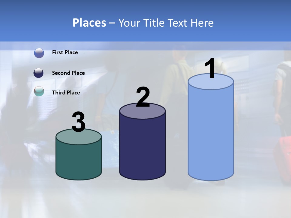 Arrival Travel Baggage PowerPoint Template