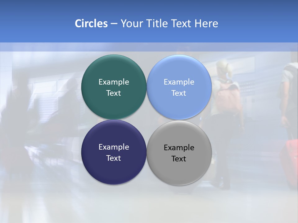Arrival Travel Baggage PowerPoint Template