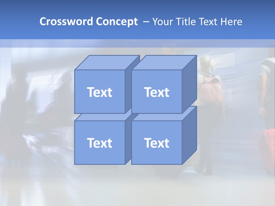 Arrival Travel Baggage PowerPoint Template