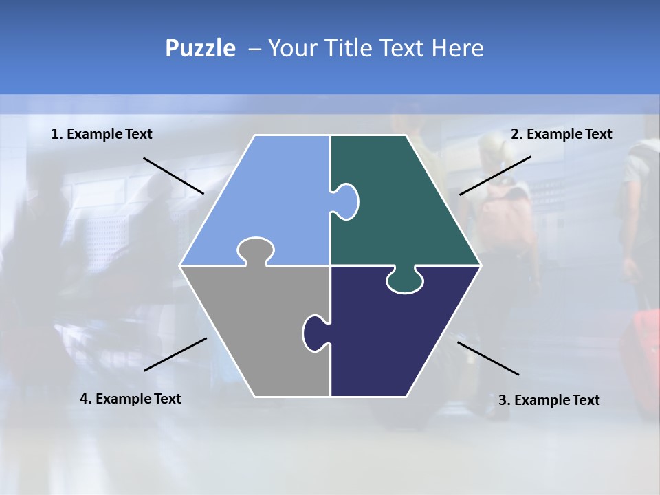Arrival Travel Baggage PowerPoint Template