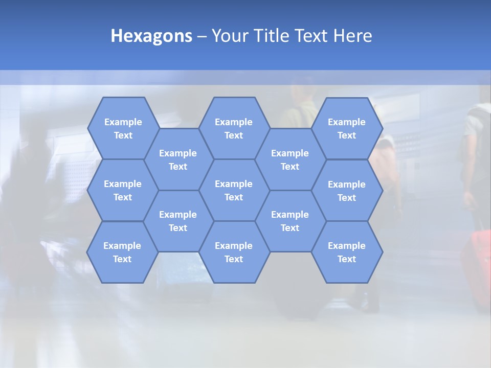 Arrival Travel Baggage PowerPoint Template