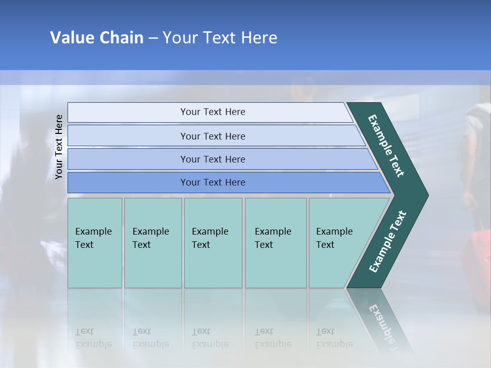 Arrival Travel Baggage PowerPoint Template
