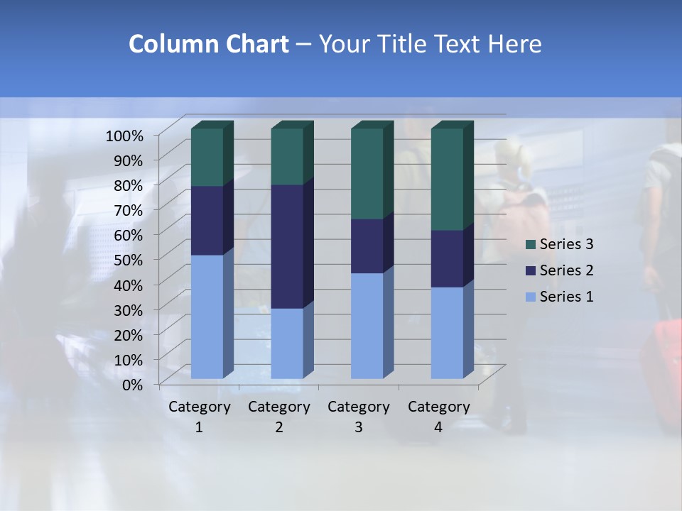 Arrival Travel Baggage PowerPoint Template