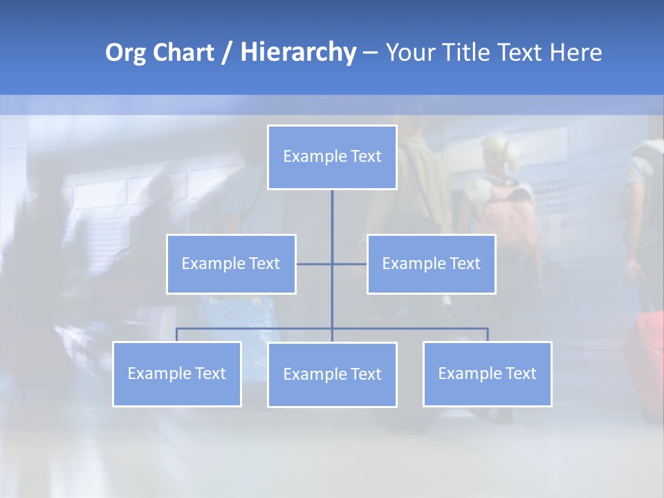 Arrival Travel Baggage PowerPoint Template