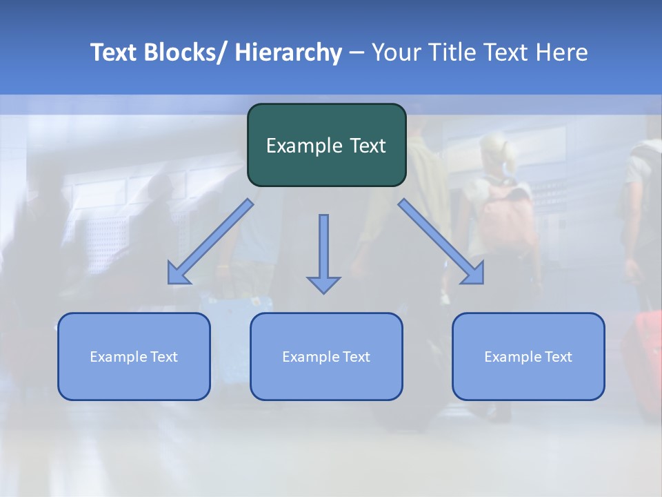 Arrival Travel Baggage PowerPoint Template