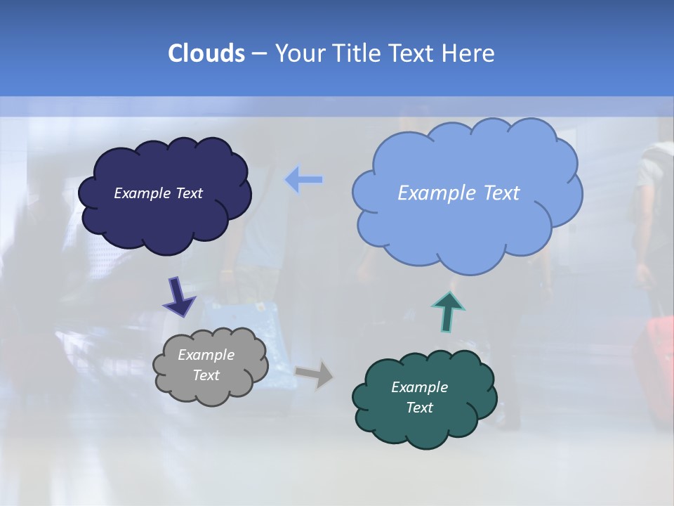 Arrival Travel Baggage PowerPoint Template