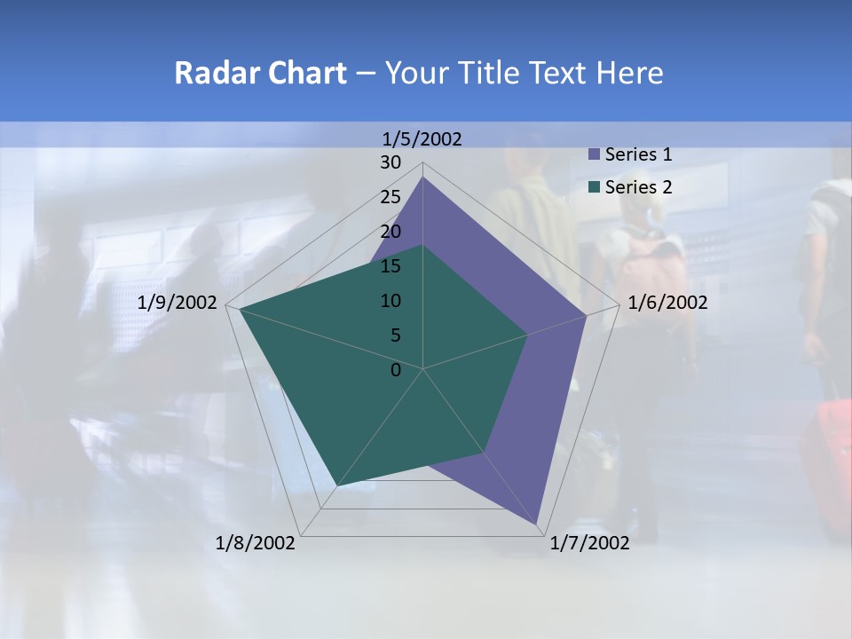 Arrival Travel Baggage PowerPoint Template