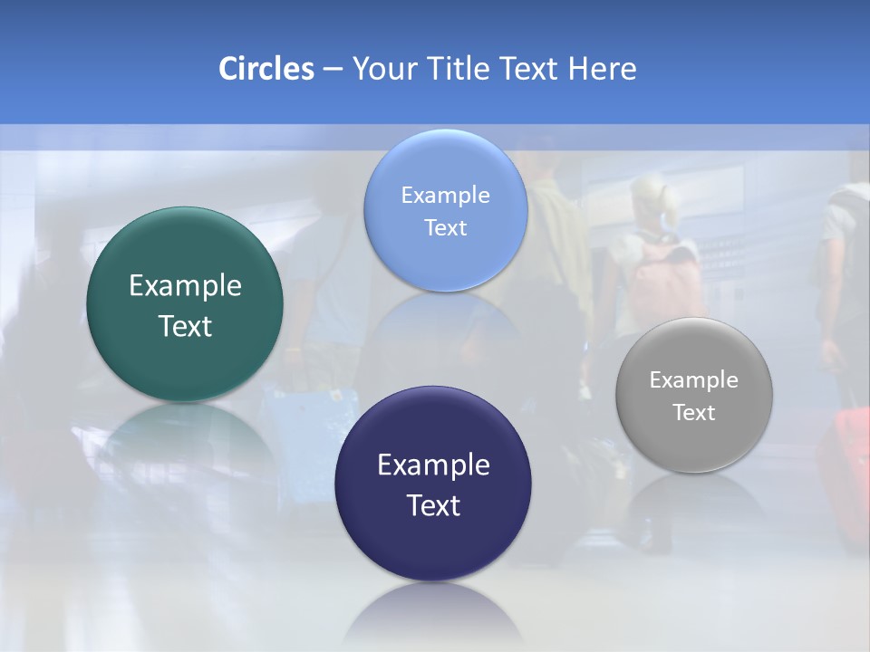 Arrival Travel Baggage PowerPoint Template
