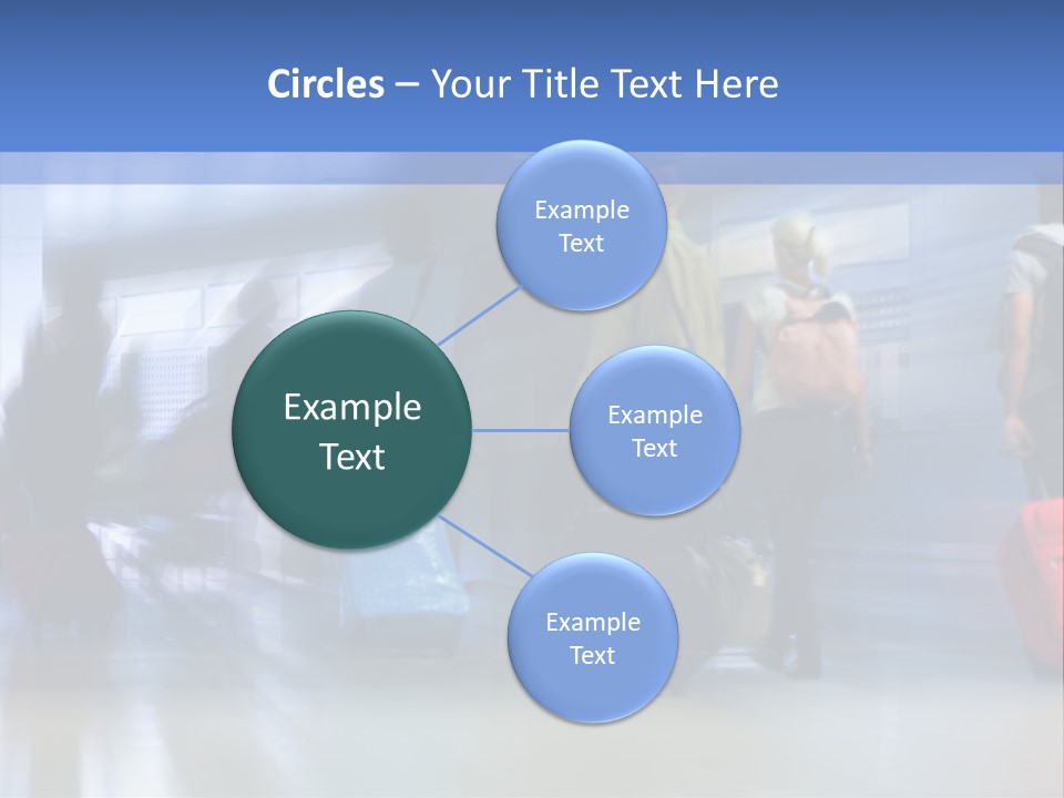 Arrival Travel Baggage PowerPoint Template