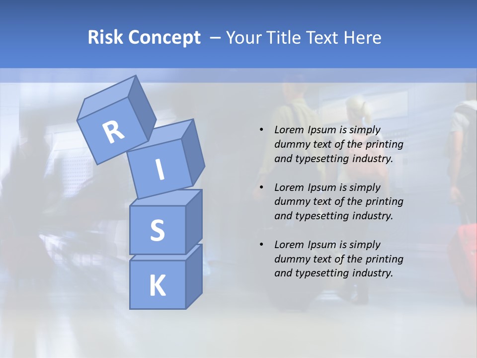 Arrival Travel Baggage PowerPoint Template