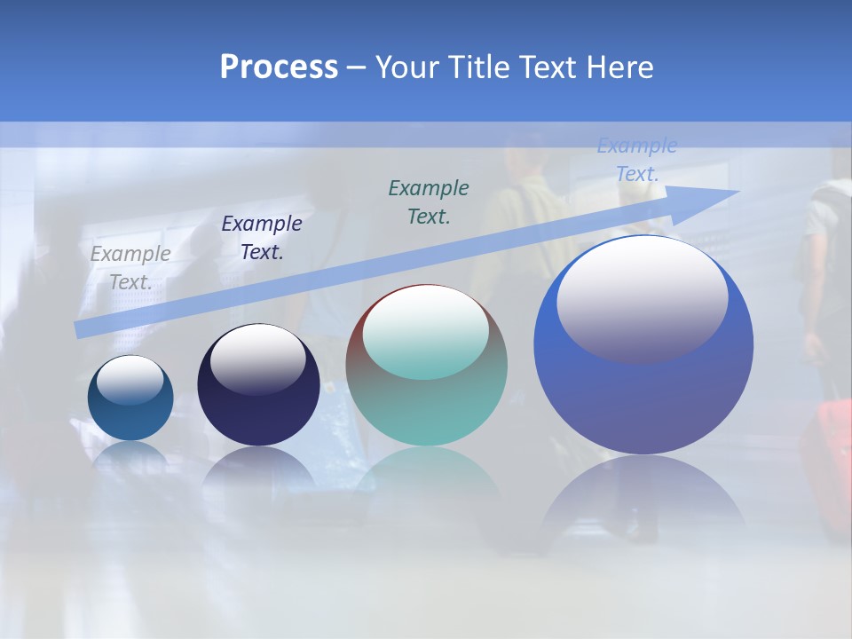 Arrival Travel Baggage PowerPoint Template