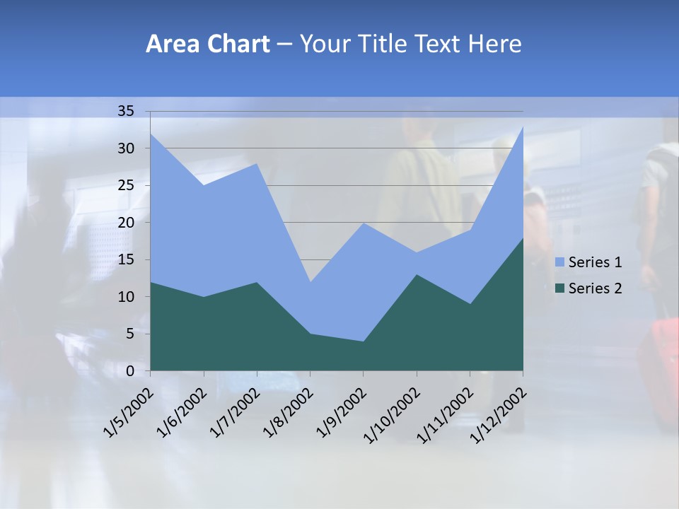 Arrival Travel Baggage PowerPoint Template