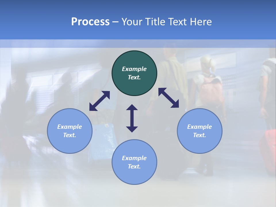 Arrival Travel Baggage PowerPoint Template