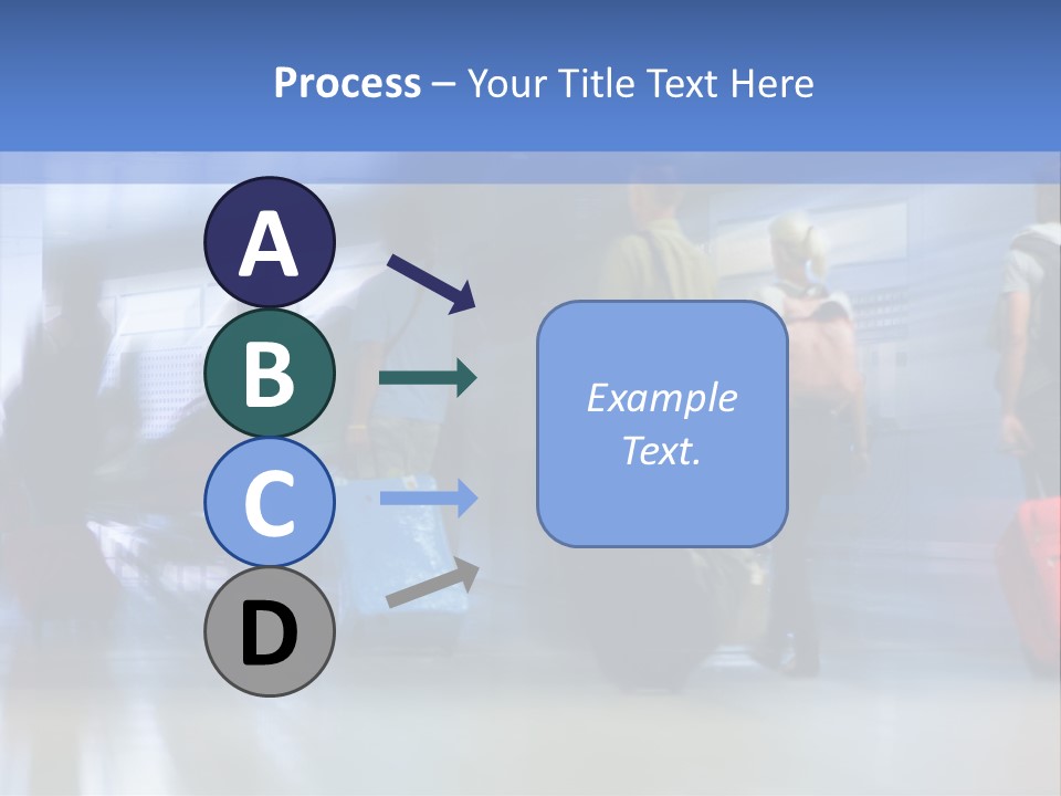 Arrival Travel Baggage PowerPoint Template