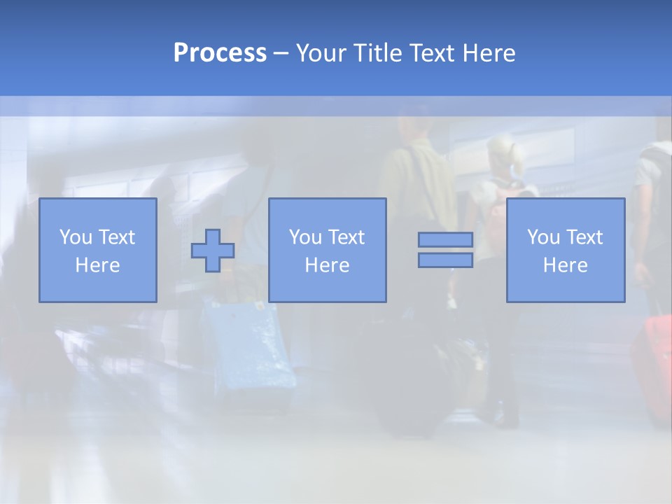 Arrival Travel Baggage PowerPoint Template