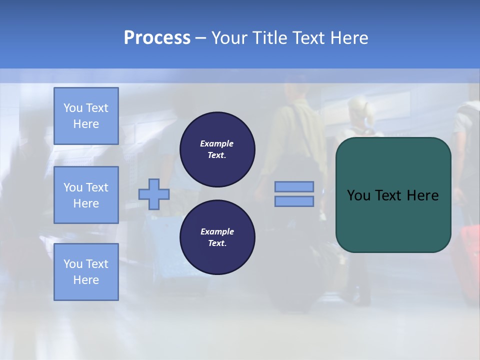Arrival Travel Baggage PowerPoint Template