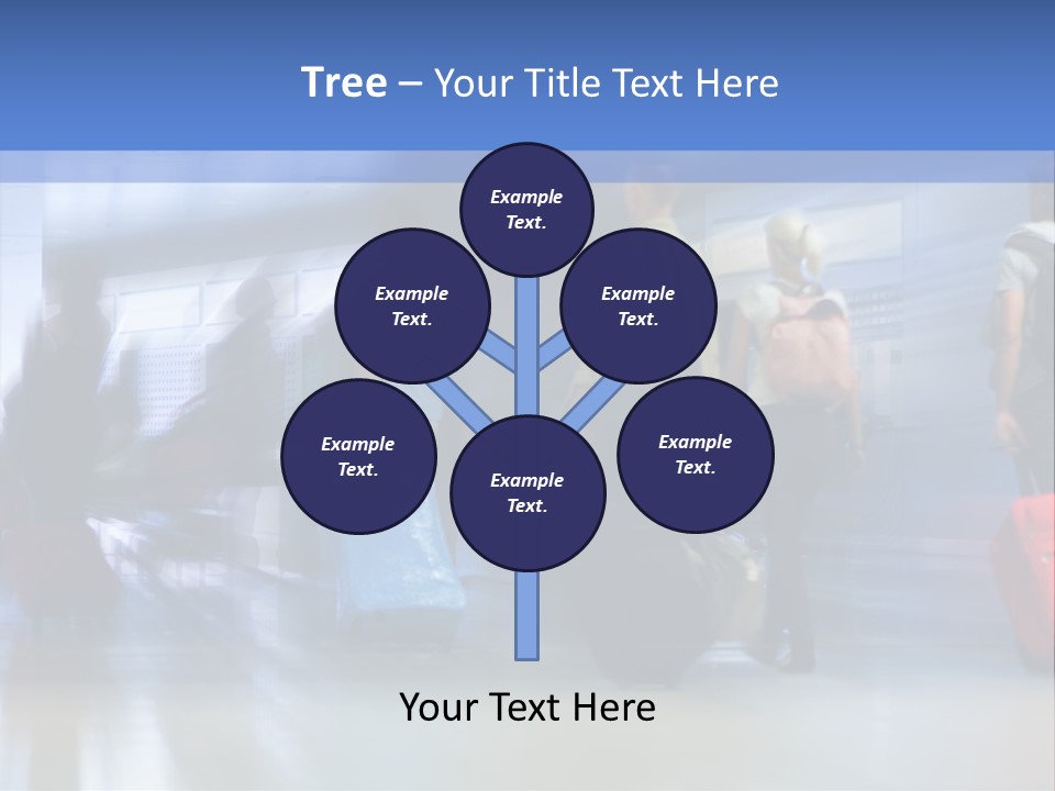 Arrival Travel Baggage PowerPoint Template