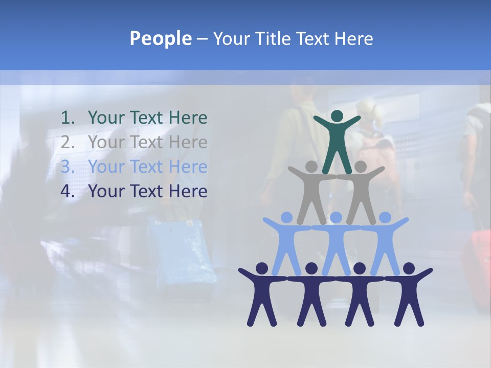 Arrival Travel Baggage PowerPoint Template