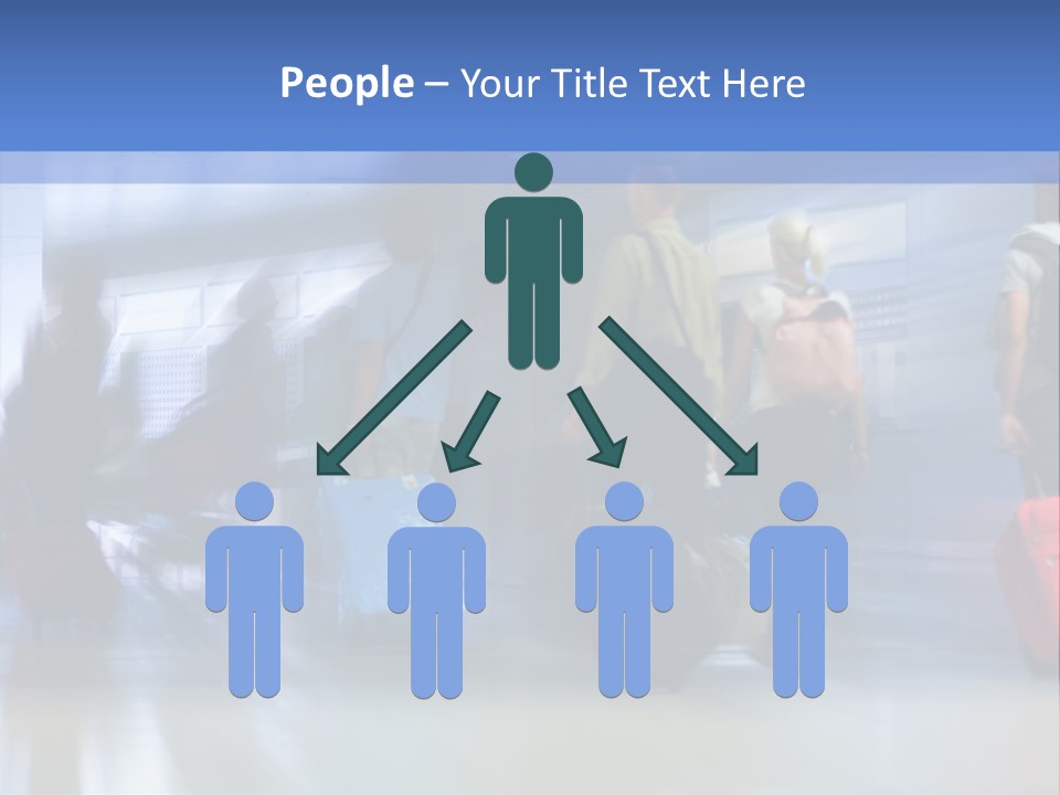 Arrival Travel Baggage PowerPoint Template