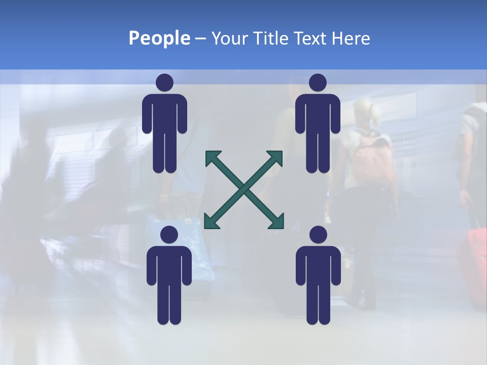 Arrival Travel Baggage PowerPoint Template