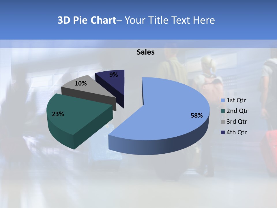 Arrival Travel Baggage PowerPoint Template