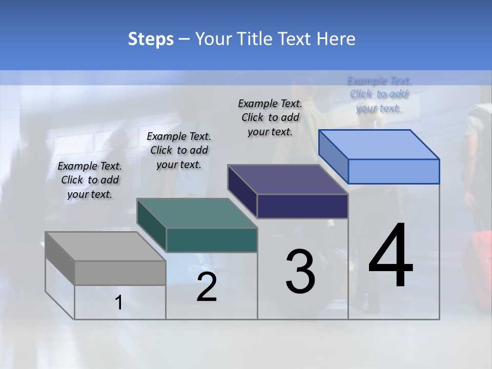 Arrival Travel Baggage PowerPoint Template