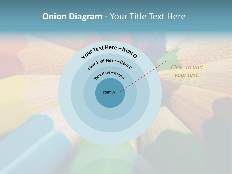 Education Colorful Tools PowerPoint Template