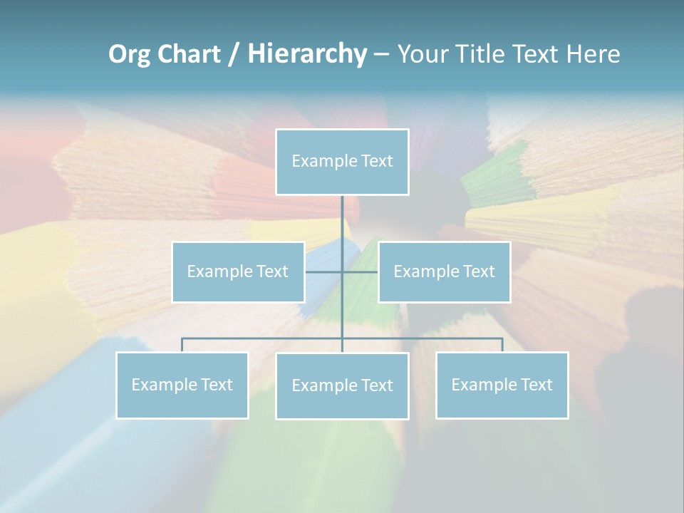 Education Colorful Tools PowerPoint Template