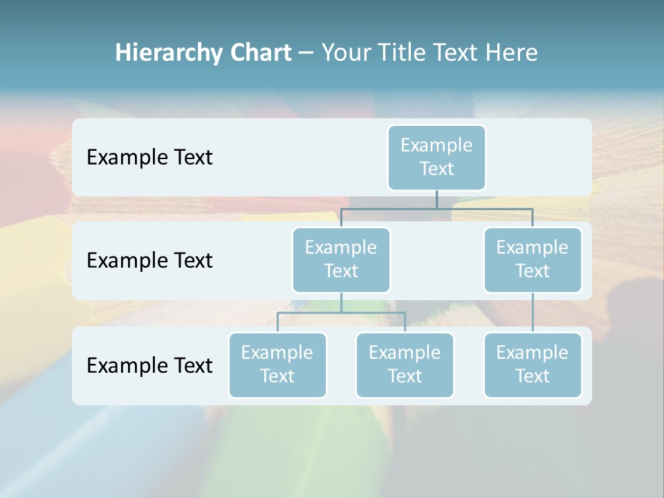 Education Colorful Tools PowerPoint Template