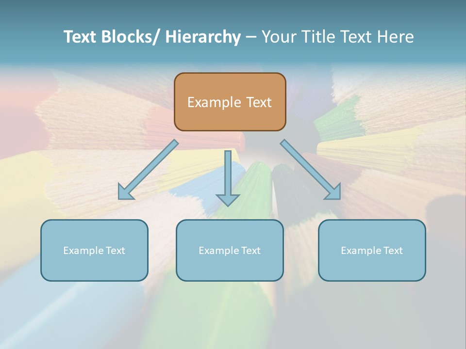 Education Colorful Tools PowerPoint Template