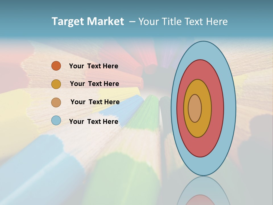 Education Colorful Tools PowerPoint Template