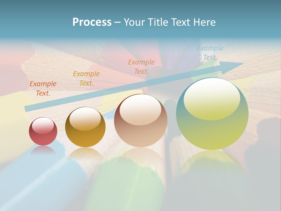 Education Colorful Tools PowerPoint Template