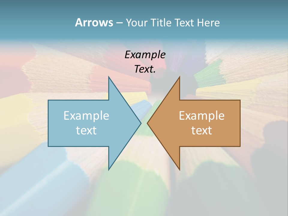 Education Colorful Tools PowerPoint Template