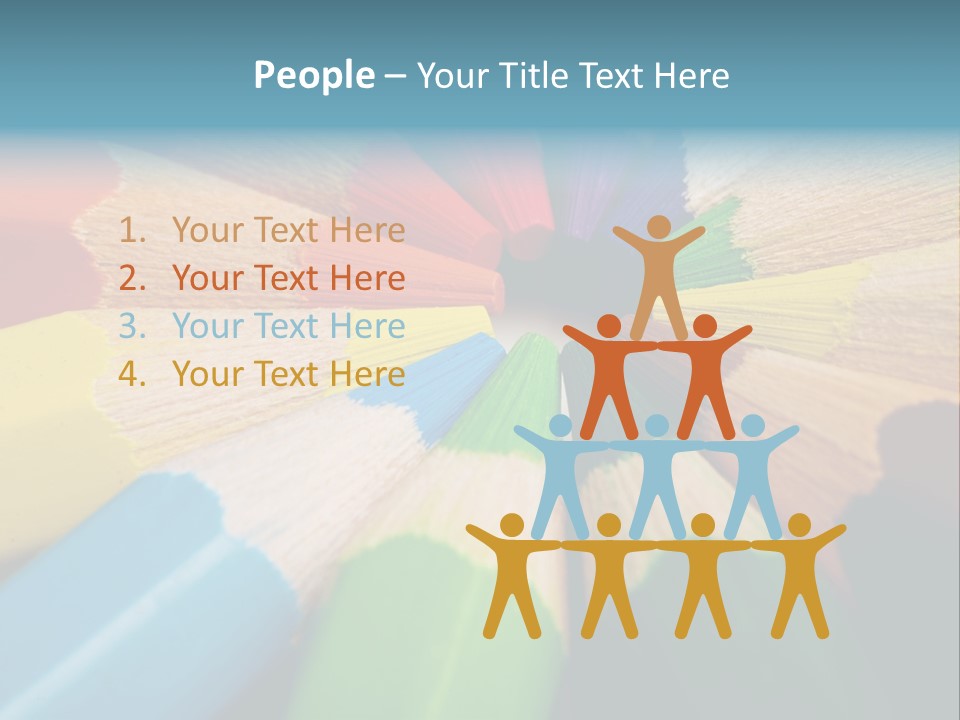 Education Colorful Tools PowerPoint Template