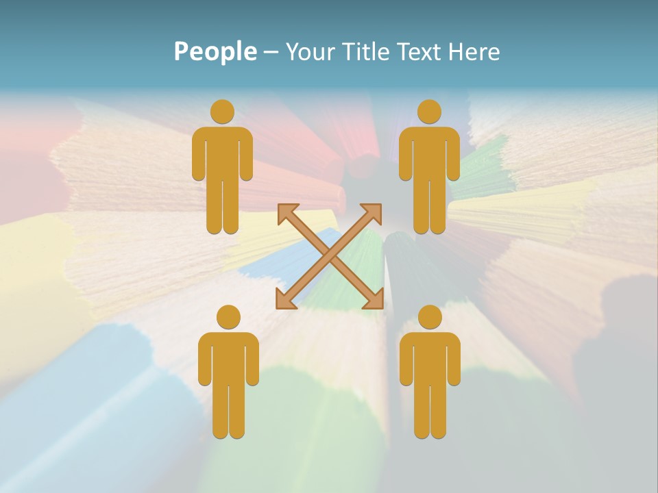 Education Colorful Tools PowerPoint Template