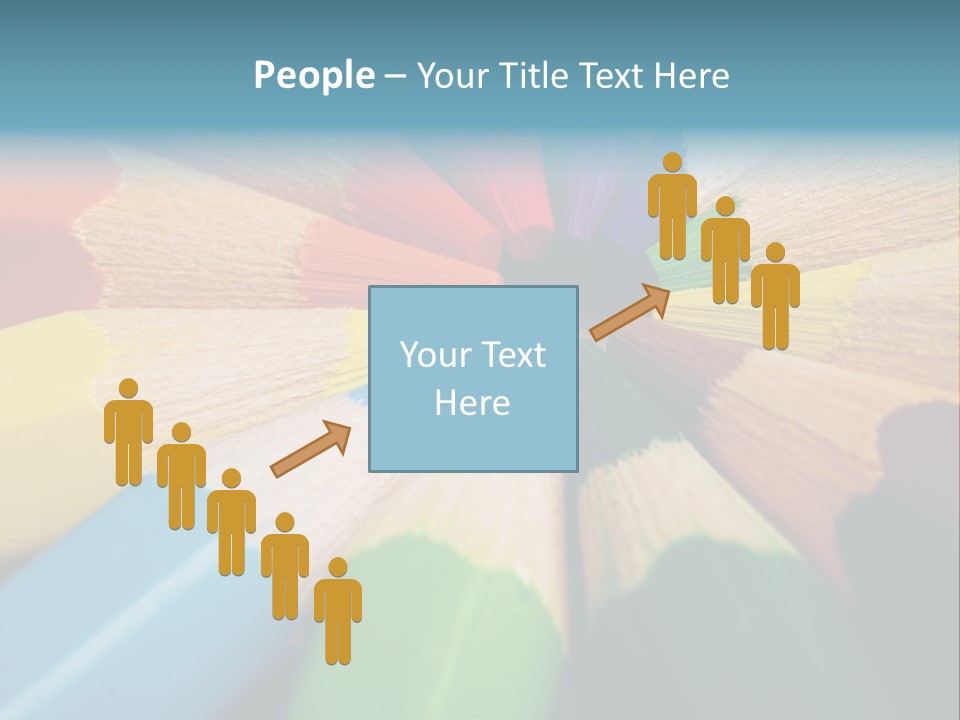 Education Colorful Tools PowerPoint Template