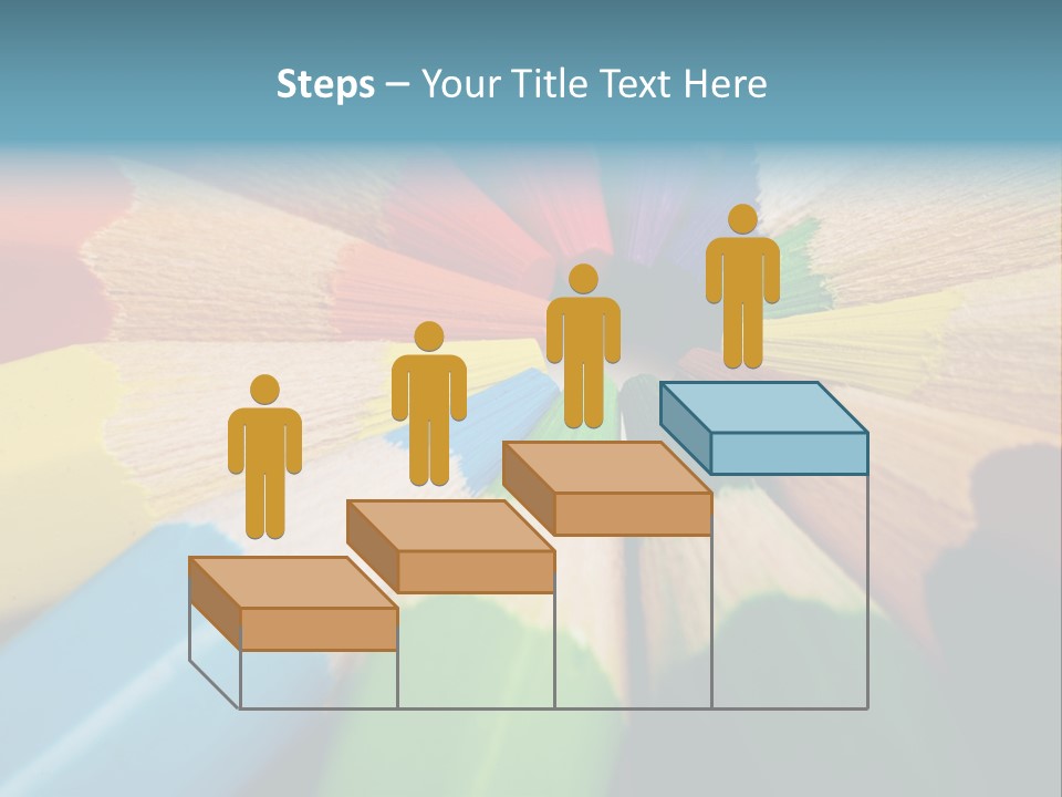 Education Colorful Tools PowerPoint Template