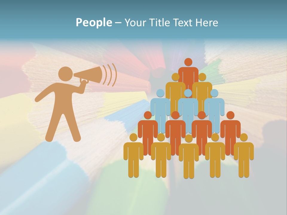 Education Colorful Tools PowerPoint Template