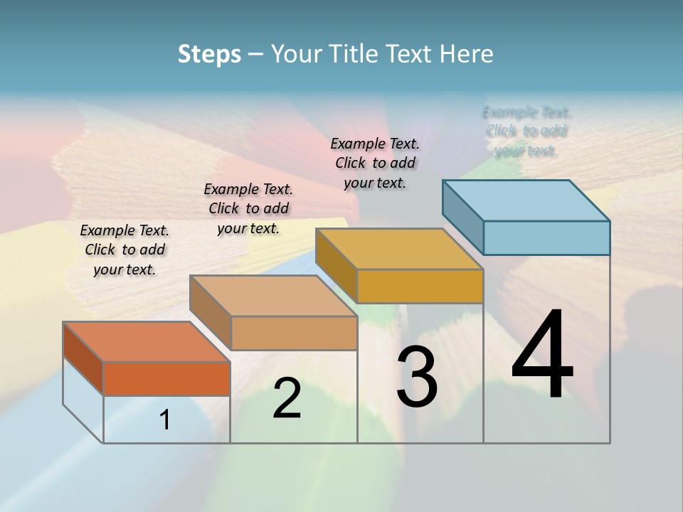 Education Colorful Tools PowerPoint Template