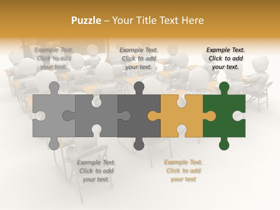 Teacher Student Render PowerPoint Template