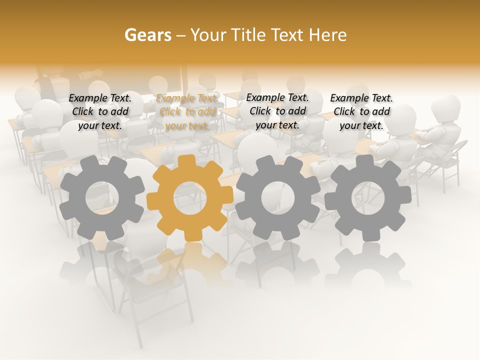 Teacher Student Render PowerPoint Template