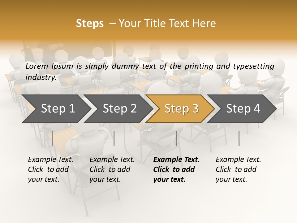 Teacher Student Render PowerPoint Template