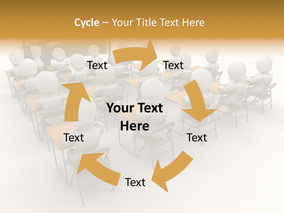 Teacher Student Render PowerPoint Template