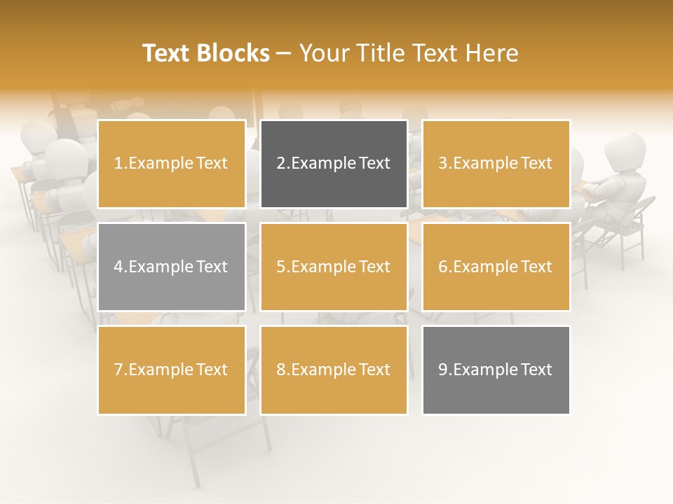 Teacher Student Render PowerPoint Template