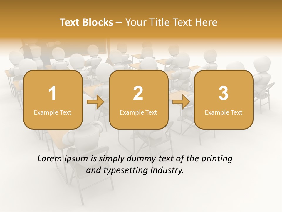 Teacher Student Render PowerPoint Template