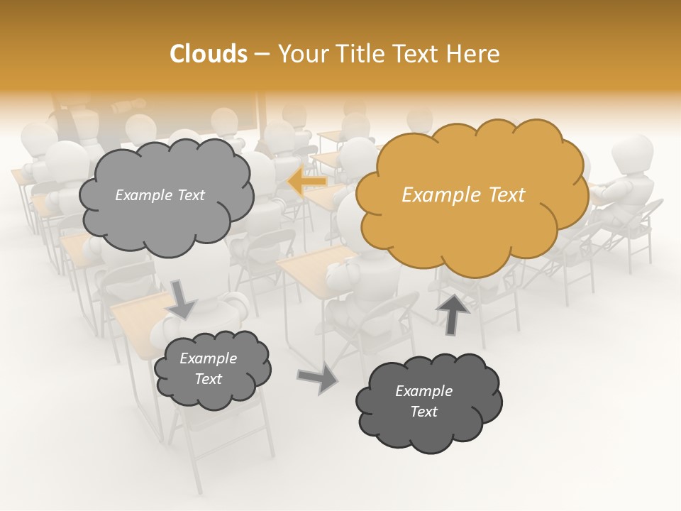 Teacher Student Render PowerPoint Template